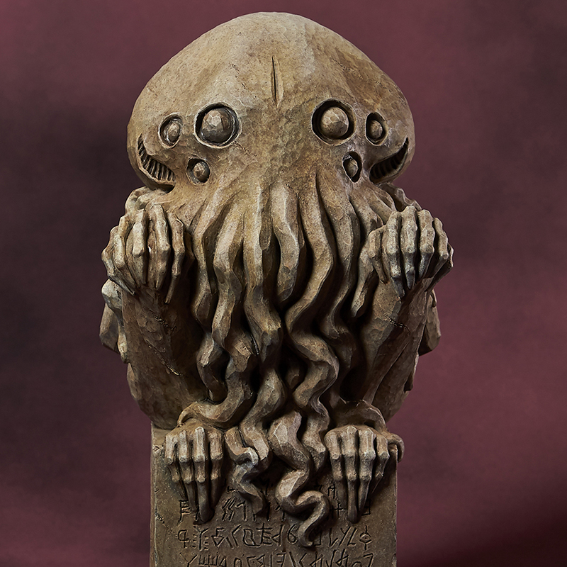 Cthulhu Coin Bank Statue (Stone Color)